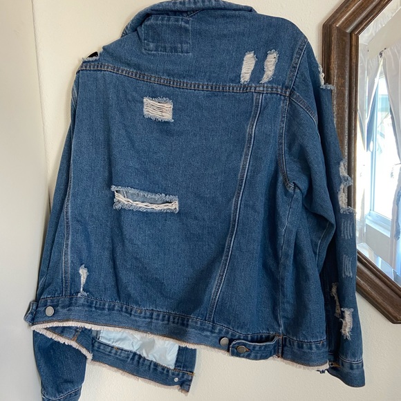 NWOT New Ashley vintage jacket 2x denim - Picture 6 of 6
